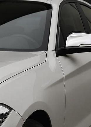 Накладки на дзеркала (2 шт, нерж.) carmos для bmw 1 серія f20/f21 2011-2019 рр