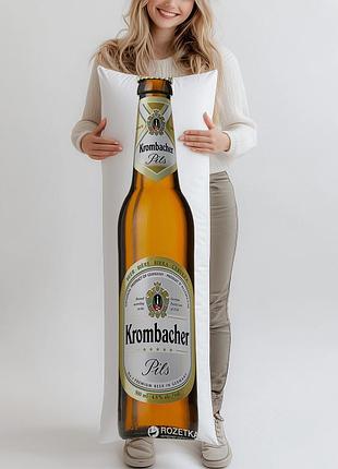 Дакимакура, пиво, krombacher pils (подушка обнимашка) 120*40 см 150, 50*150, 50