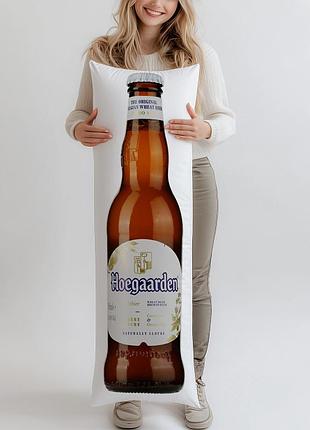 Дакимакура, пиво, hoegaarden white светлое (подушка обнимашка) 120*40 см 150, 50*150, 50