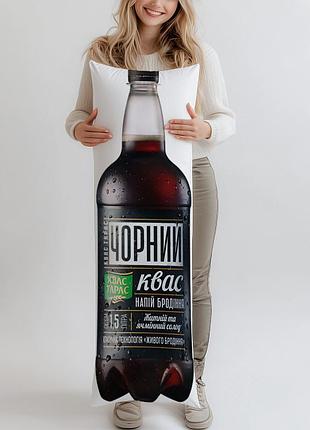Дакимакура, квас, квас тарас чорный (подушка обнимашка) 120*40 см 150, 50*150, 50