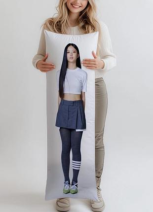 Ханні (hanni) newjeans дакімакура, подушка обіймашка ростова 120*40 см 150, 50*150, 50