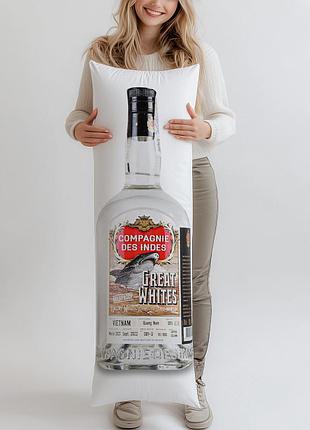 Ром compagnie des indes great whites vietnam, 0,7л, (подушка обіймашка) 150*50 см