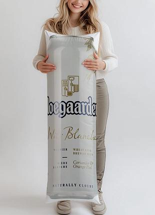 Дакимакура, пиво, hoegaarden wit blanche светлое (подушка обнимашка) 120*40 см 150, 50*150, 50