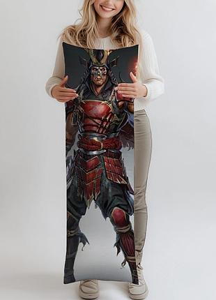 Дакімакура шао кан (mortal kombat), (подушка обіймашка) 150*50 см