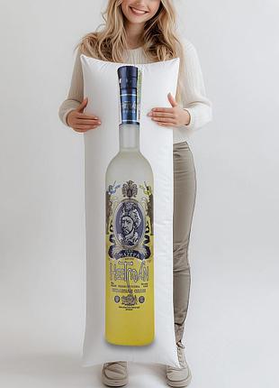 Дакимакура, водка гетман украинское зерно, 0,5л, (подушка обнимашка) 150*50 см