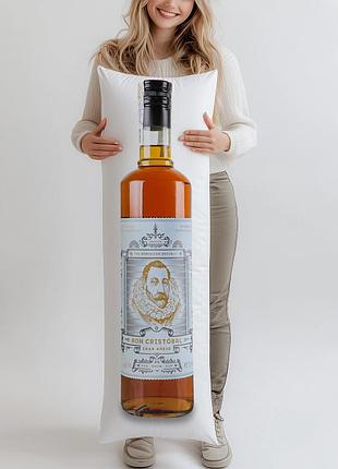 Ром ron cristobal anejo 3-5 років, 0,7л, (подушка обнимашка) 150*50 см