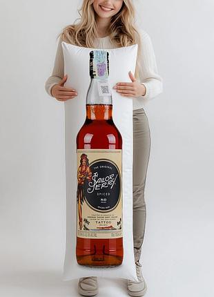 Ром sailor jerry, 0,7л, (подушка обнимашка) 150*50 см
