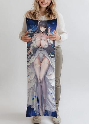 Дакимакура girls frontline qbz-95, (подушка обнимашка) 150*50 см