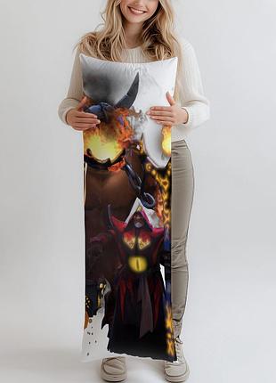 Дакімакура warlock (dota 2), (подушка обіймашка) 150*50 см