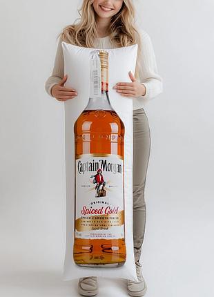 Напій на основі рому captain morgan spiced gold, 1л, (подушка обнимашка) 150*50 см