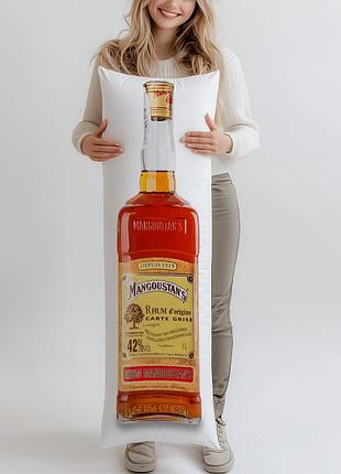 Ром mangoustan's, 1л, (подушка обнимашка) 150*50 см