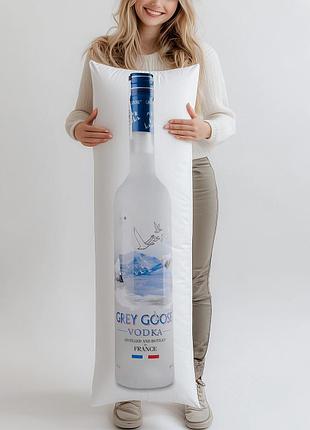 Дакимакура, водка grey goose, 0,5л, (подушка обнимашка) 150*50 см