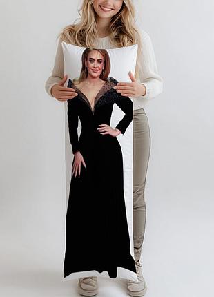 Адель (adele) дакімакура, подушка ростова 180*60 см