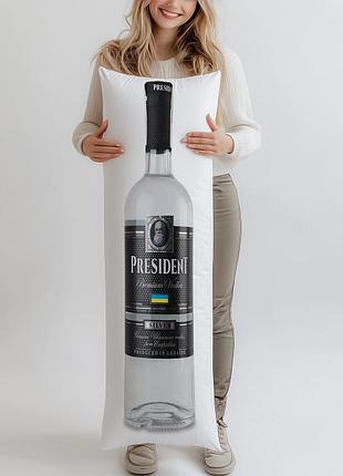 Дакимакура, водка president silver, 1л, (подушка обнимашка) 150*50 см