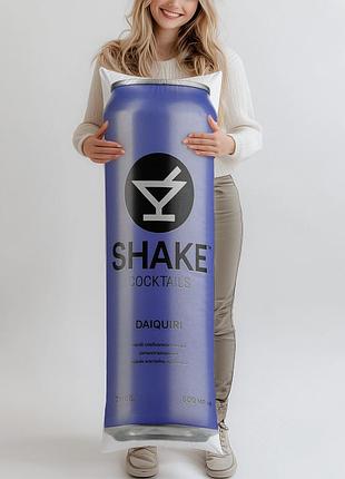 Дакімакура, напій слабоалкогольний, shake daiquiri (подушка обіймашка) 180*60 см