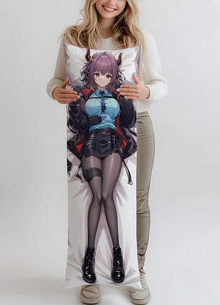 Дакімакура arknights sideroca, (подушка обіймашка) 180*60 см