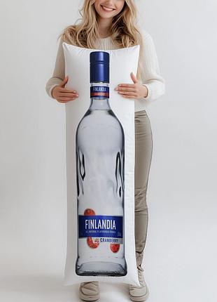 Дакимакура, водка finlandia grapefruit, 1л, (подушка обнимашка) 180*60 см