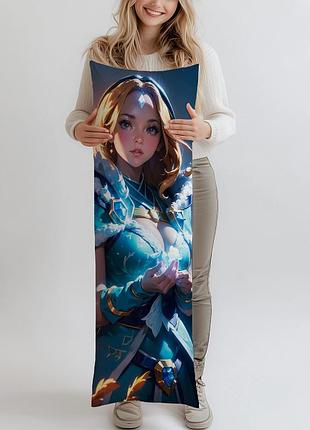 Дакимакура crystal maiden (dota 2), (подушка обнимашка) 150*50 см