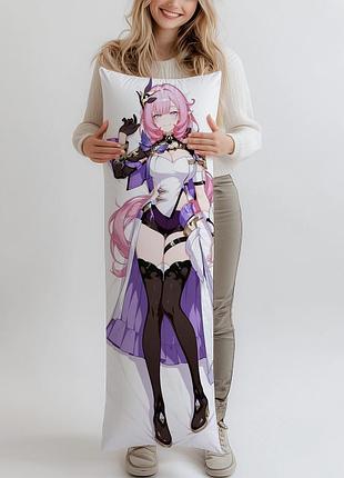 Дакимакура элизия honkai impact 3rd 6, (подушка обнимашка) 150*50 см