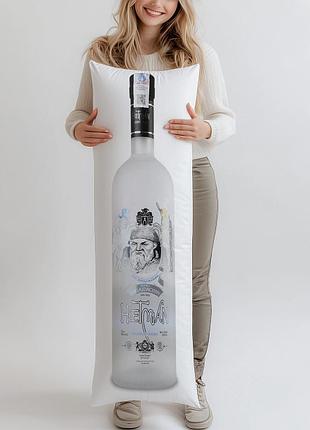 Дакимакура, водка «гетман», 1000мл, (подушка обнимашка) 180*60 см