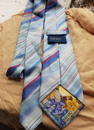 Шовкова краватка kenzo4 фото