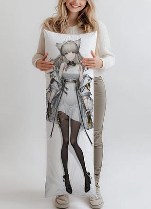 Дакимакура perlica - arknights endfield (j), (подушка обнимашка) 180*60 см