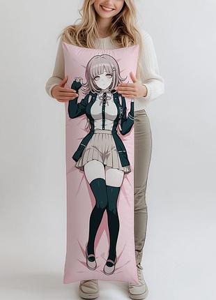 Дакімакура чіакі нанамі danganronpa, (подушка обіймашка) 150*50 см
