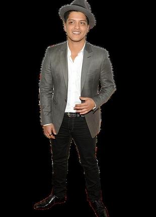 Пластиковая ростовая фигура бруно марс (bruno mars) 180 см