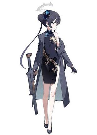 Пластикова ростова фігура ryuuge kisaki blue archive 180 см