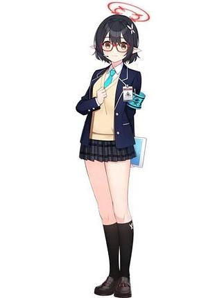 Пластиковая ростовая фигура ayane okusora blue archive 180 см
