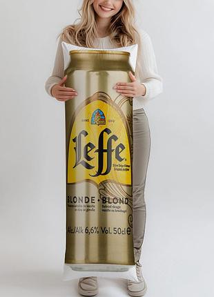 Дакімакура, пиво, leffe blonde (подушка обіймашка) 150*50 см