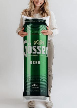 Дакімакура, пиво, gosser, світле, фільтроване (подушка обіймашка) 120*40 см 150, 50*150, 50