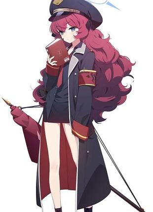 Пластикова ростова фігура natsume iroha blue archive 180 см