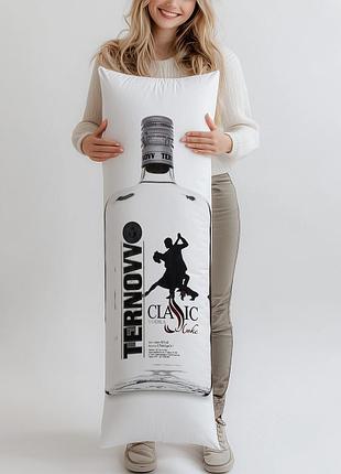 Дакимакура, водка ternovv classic «люкс», 0,75л, (подушка обнимашка) 150*50 см