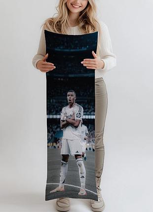 Дакимакура, kylian mbappe, (подушка обнимашка) 150*50 см