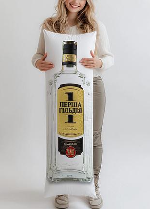 Дакимакура, водка «первая гильдия» classic, 0,7л, (подушка обнимашка) 150*50 см