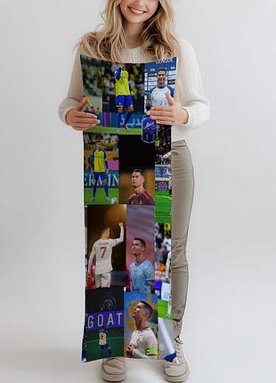 Дакимакура, cristiano ronaldo, (подушка обнимашка) 150*50 см