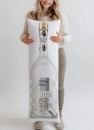 Дакимакура, водка легкая рука «праздничная особая», 0,5л, (подушка обнимашка) 100*33 см