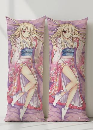 Маширо шиина девочка-питомец из сакурасо дакимакура, подушка обнимашка ростовая 180*60 см