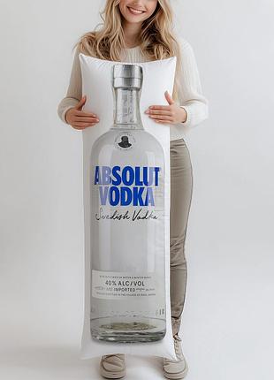 Дакимакура, водка absolut, 1л, (подушка обнимашка) 100*33 см