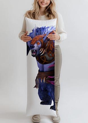 Дакимакура ursa (dota 2), (подушка обнимашка) 150*50 см