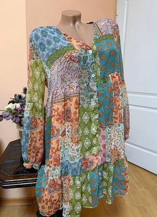 🌿 сукня-туніка zara, розмір m