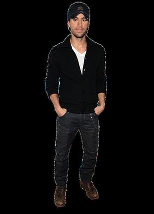 Пластиковая ростовая фигура энрике иглесиас (enrique iglesias) 180 см