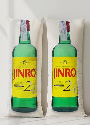 Дакимакура, водка jinro «соджу» 24, 0,75л, (подушка обнимашка) 180*60 см