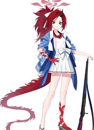 Пластикова ростова фігура fuwa renge blue archive 180 см