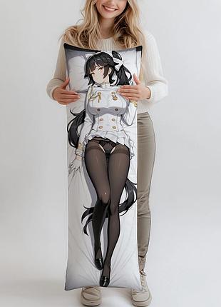 Дакимакура такао азур лейн azur lane, (подушка обнимашка) 120*40 см