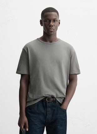 Футболка zara 19538 grey