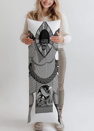 Дакимакура flatwoods monster дандадан подушка 180*60 см