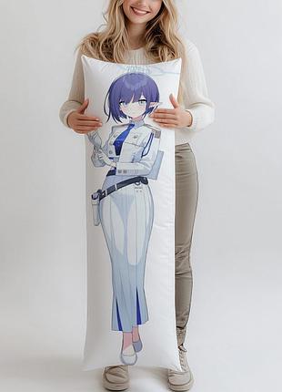 Дакимакура oki aoi blue archive подушка 150*50 см