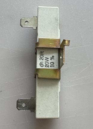 Керамічний резистор 20 om -20w, бу